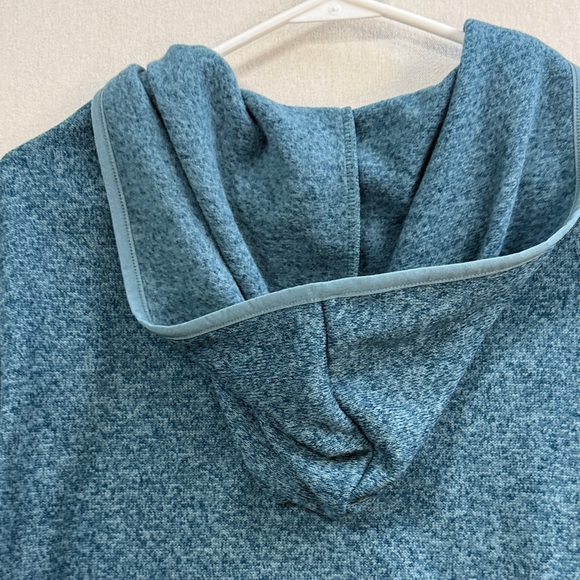 PINK Victoria's Secret Teal Zip-Up Sweater - Picture 7 of 8